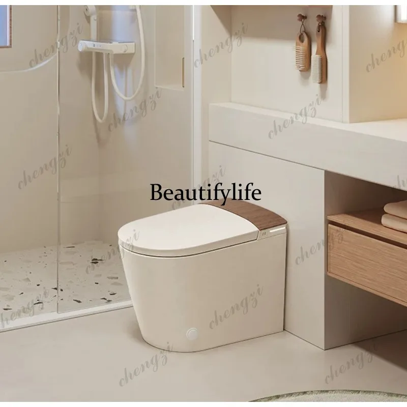 Medieval style smart toilet, automatic induction flip foam shield, household integrated smart toilet