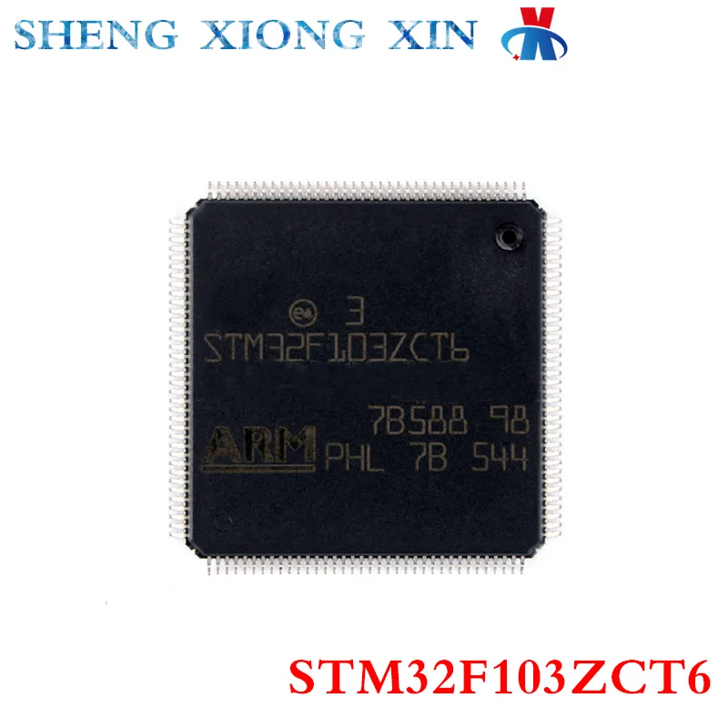 

5pcs/Lot New STM32F103ZCT6 STM32F103ZET6 STM32F103ZDT6 STM32F103ZCH6 STM32F103ZGT6 LQFP-144 ARM Microcontrollers - MCU STM32F103