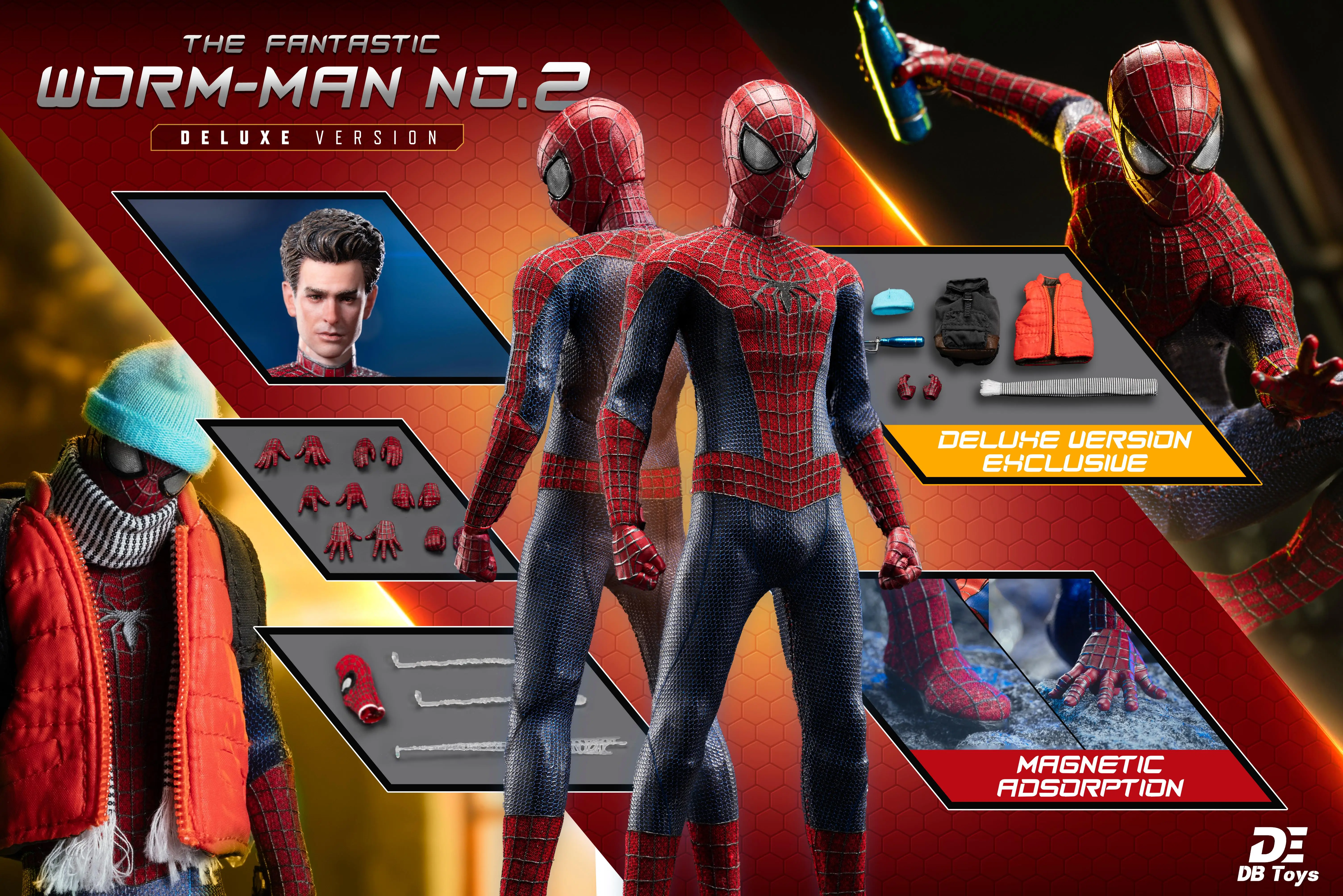 DBToys 6in Studio Amazing Bugman No. 2 Amazing Spider-Man Action