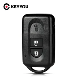 KEYYOU For Nissan Micra X-trail Qashqai Juke Duke Pathfinder Note Remote key Shell Case