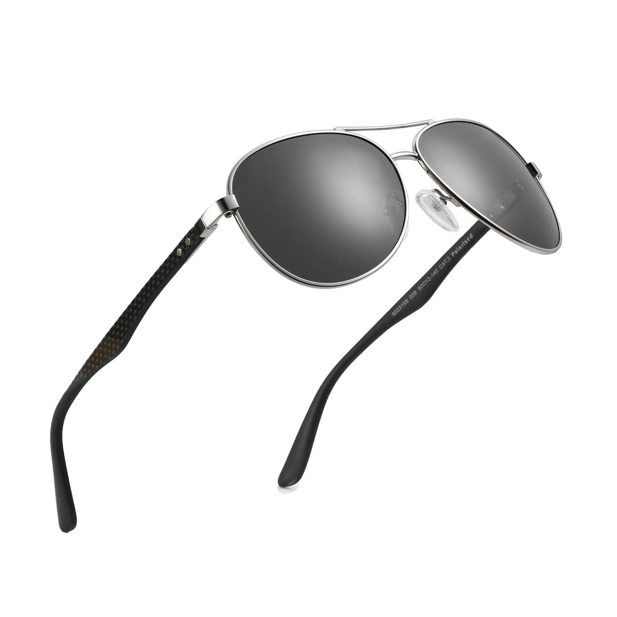 bluemoky-偏光アビエイターサングラス-メンズ-カーボンファイバーテンプル-パイロットサングラス-ミラーレンズ付き-uv保護