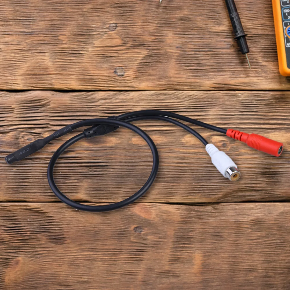 

Мини-микрофонный звукосниматель, звуковой монитор, аудиоприемник, микрофонный кабель для наблюдения, аудиосистема DVR, записывающее устройство видеонаблюдения