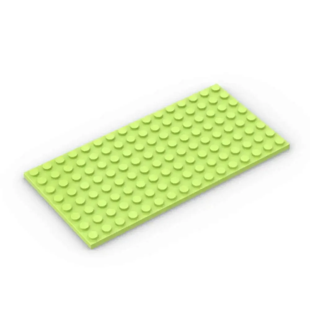 MOC 1PCS Part Brick 92438 Plate 8 x 16 Building Block High-Tech Base Board Educational Particle Puzzle DIY Toy Kid Birthday Gift