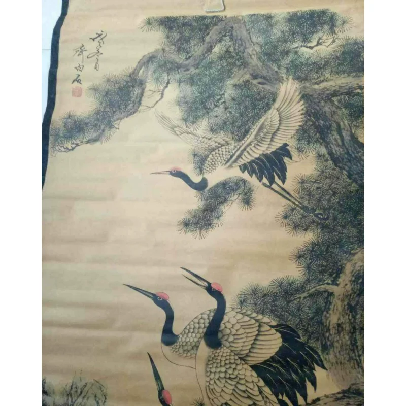 Pintura chinesa tradicional da caligrafia, quadro pendurado, corredor médio, sala de estar, escritório, caligrafia