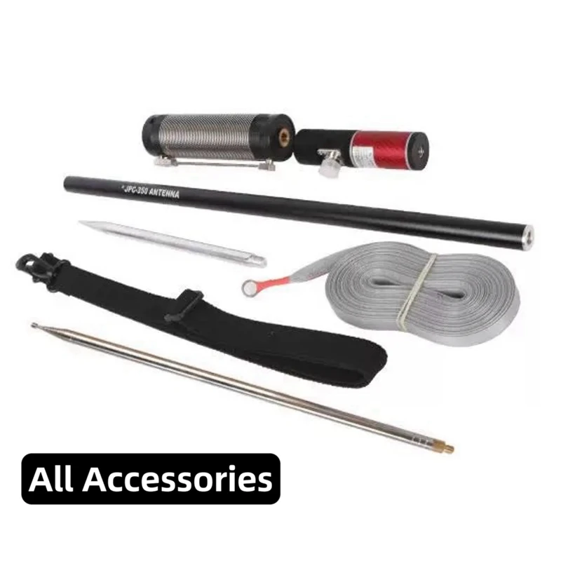 3.5-50Mhz 80M-6M 10 Band 100W  Shortwave GP Antenna Outdoor Shortwave Antenna For  Shortwave Radio