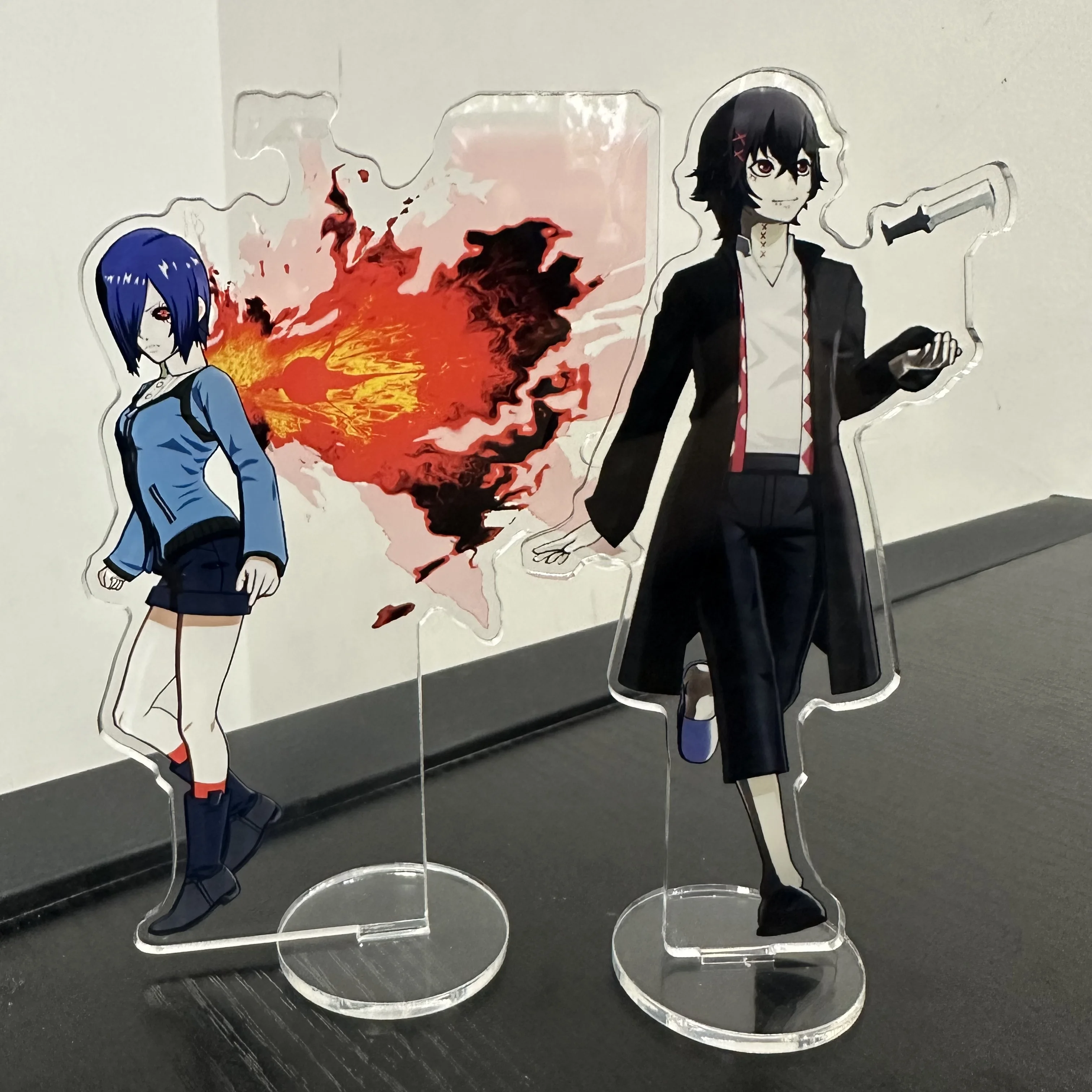 15CN Anime Tokyo Ghoul Figures Kaneki Ken Cosplay Acrylic Stand Model: La Scelta Perfetta per i Fan di Collezione e Decorazione