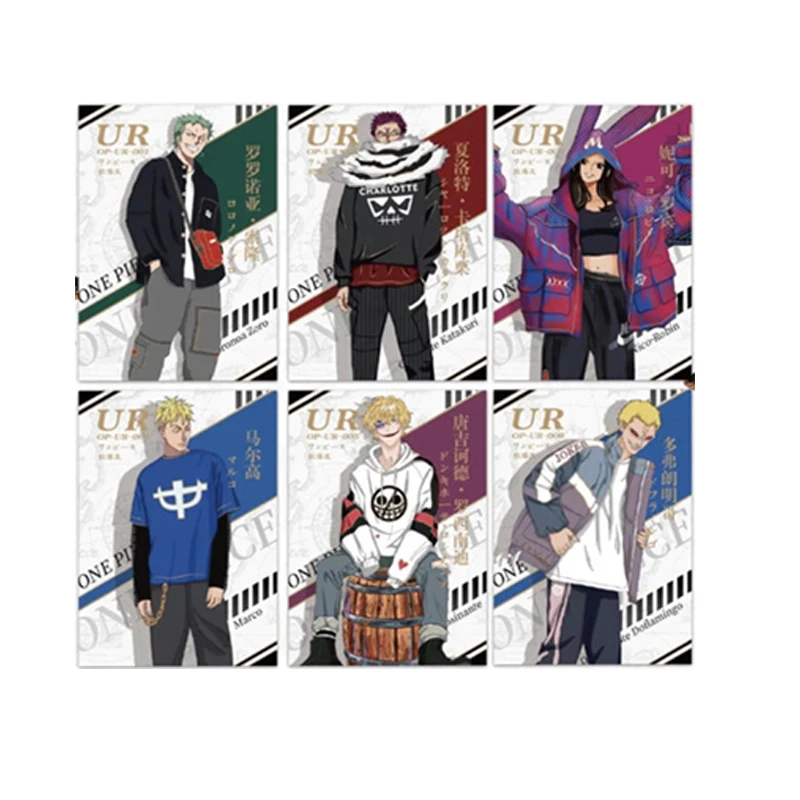 アニメコンプリートカードワンピースニコ・ロビン・ザーボン・ドンキホーテ・ドフラミンゴクリスマス誕生日ギフト子供のおもちゃグッズカード