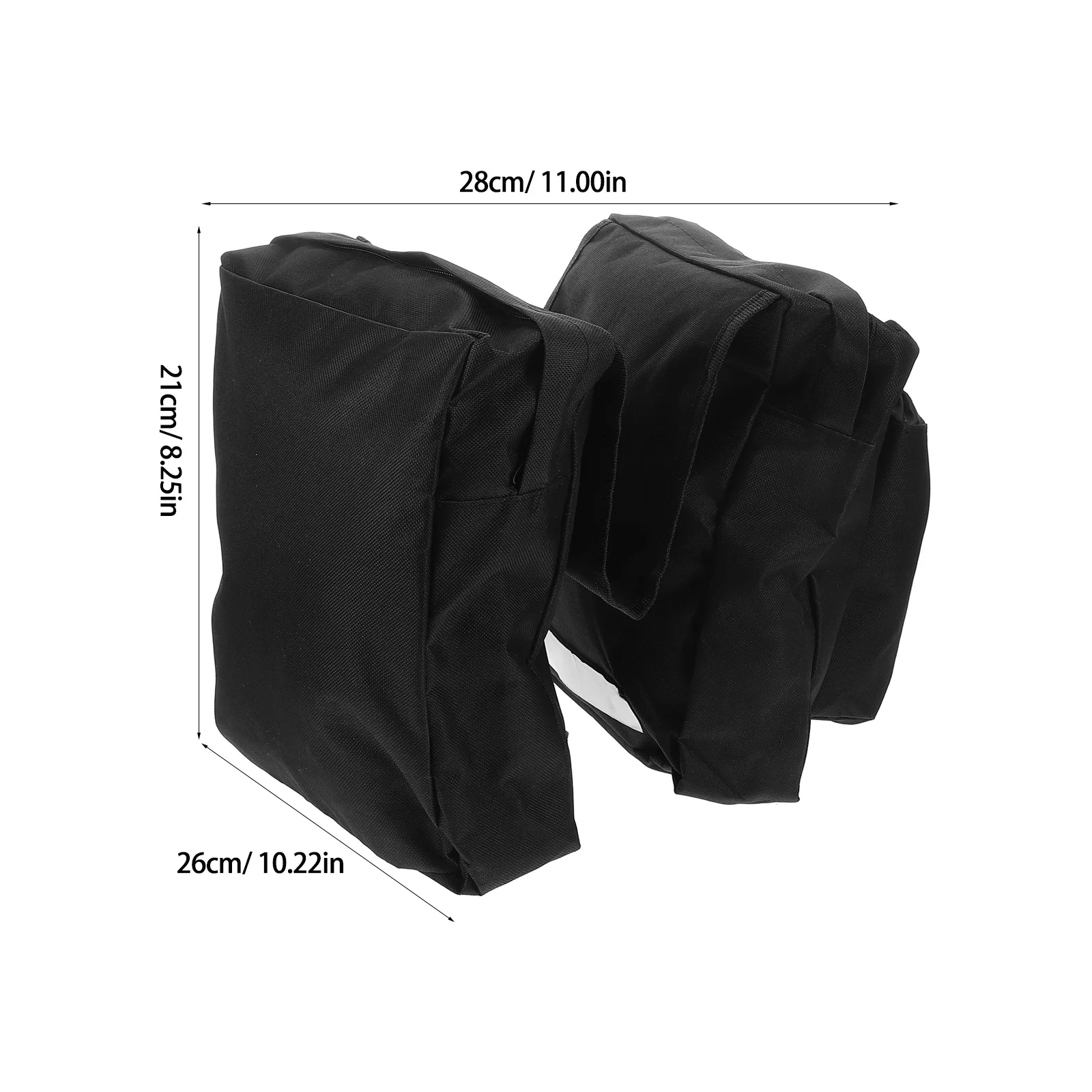 حقيبة سرج Atv سعة كبيرة للدراجات النارية Utv الثلج خزان تخزين متين ملحقات ركوب الأمتعة الجانبية #3