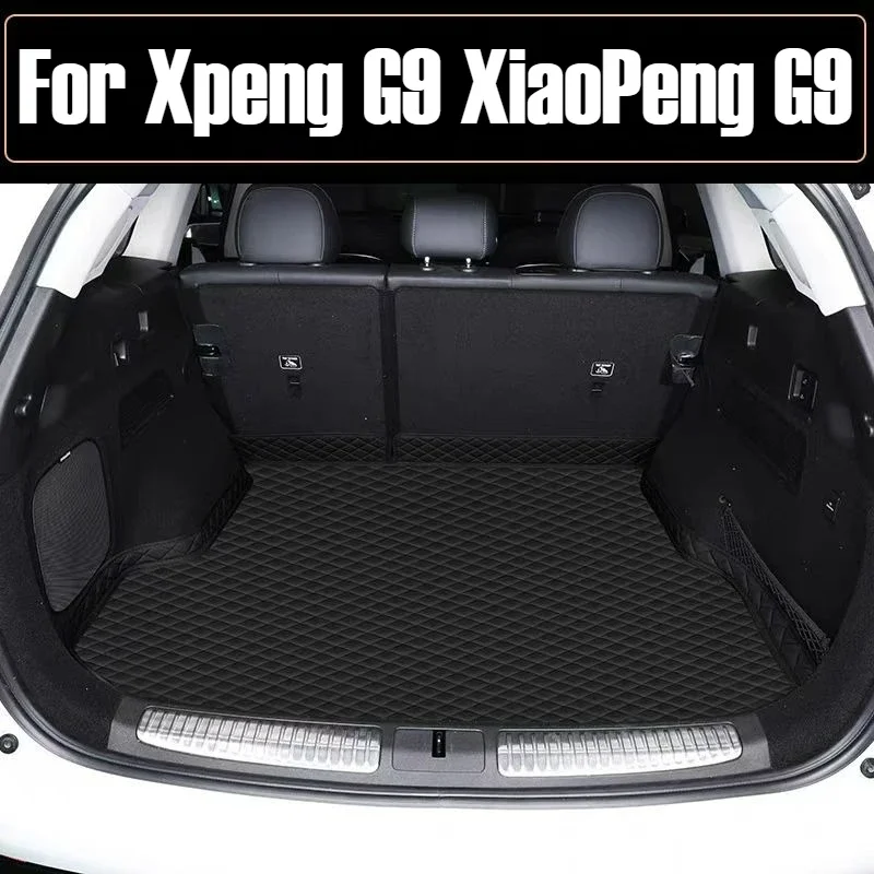 

Автомобильные аксессуары для Xpeng G9 XiaoPeng G9 2023 2024 2025 коврики в багажник водонепроницаемые авто багажник автомобильные индивидуальные защитные накладки для интерьера