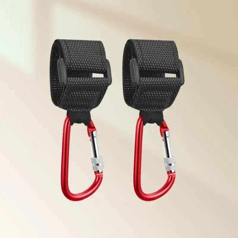 

E06F Baby Strollers Organizers Hook Strollers Hook Adjustable Bag Hangable Hook Universal Strollers Bicycles Accessories