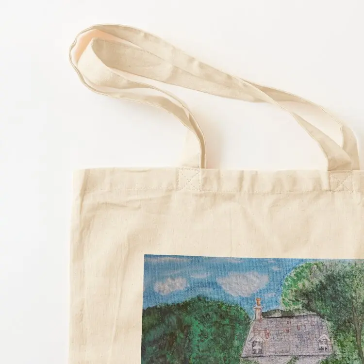 Sheep Cottage Tote Bag tote bag shopping bag luxury women Canvas