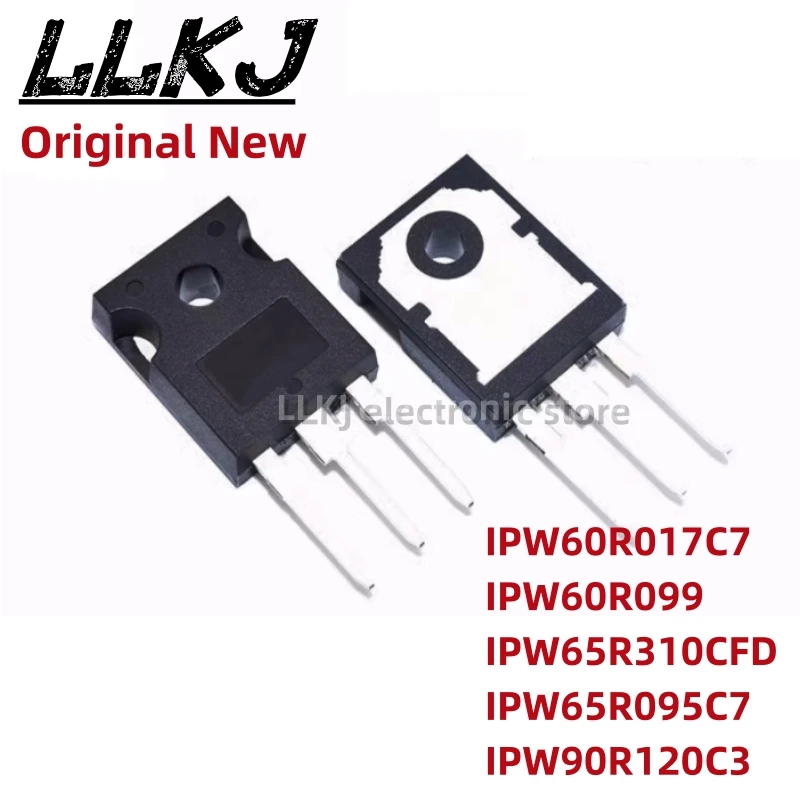 

1pcs IPW60R017C7 60C7017 6R099 IPW60R099 65F6310 IPW65R310CFD 65C7095 IPW65R095C7 9R120C IPW90R120C3 TO247 MOS FET TO-247