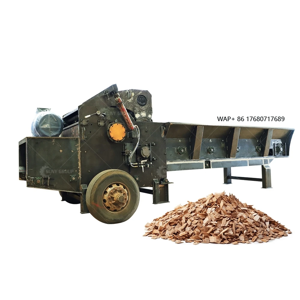 Professional Wood Chipper Tractor Wood Branch Shredder