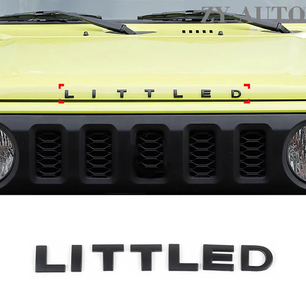 

Suitable for2019-2024Suzuki Jimny Modified parts, car logo, stainless steel decorative parts, car stickers, modified accessories