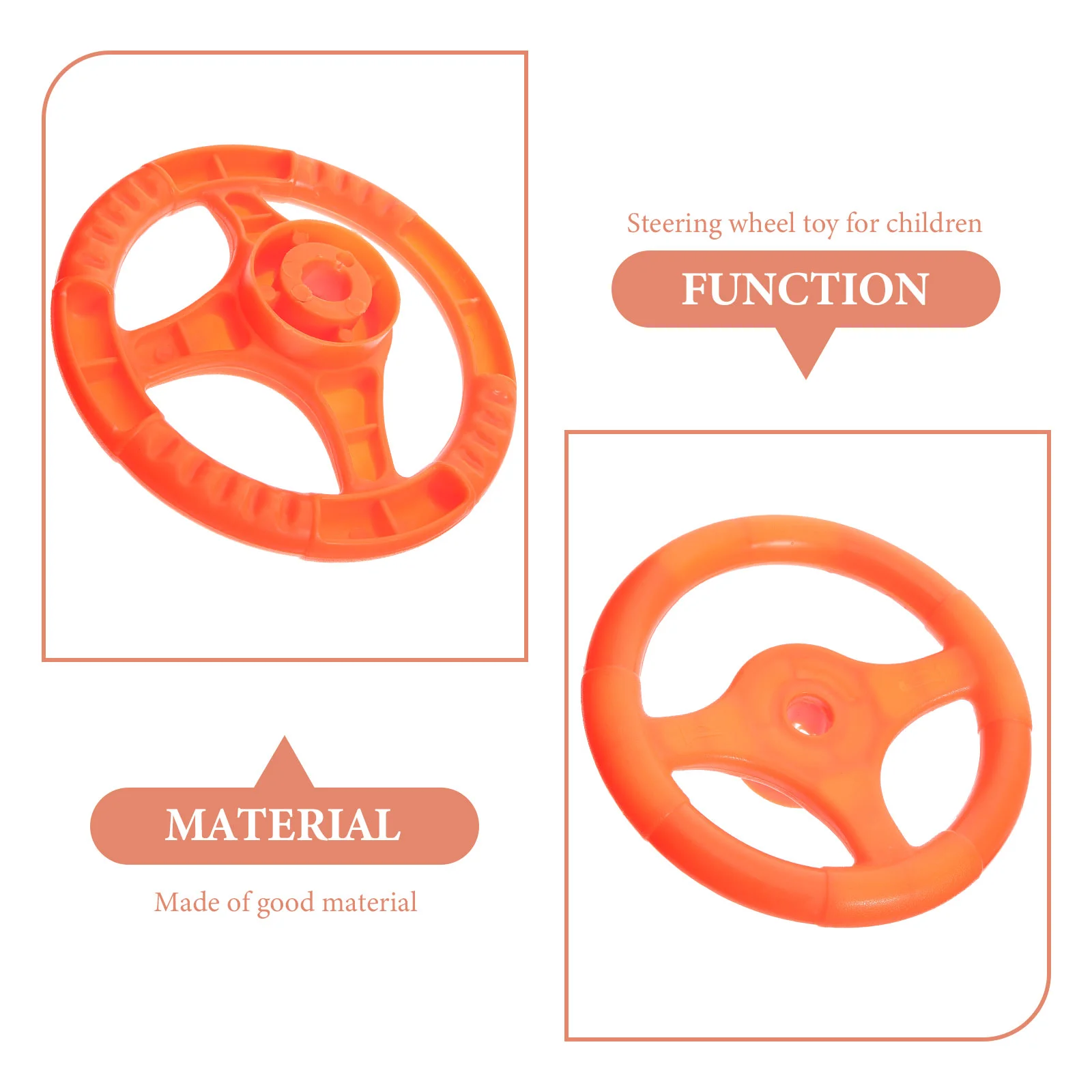 Steering Wheel Toy for Children Car Kids Toys Casual Plastic Swing Disc Toddler