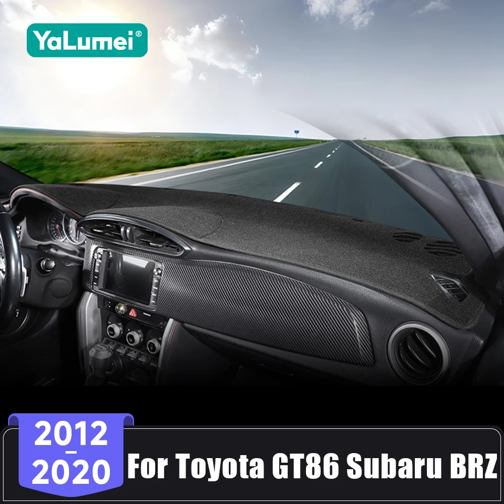 Für Toyota 86 GT86 FT86 Scion FR-S 2012 2013 2014 2015 2016 2017 2018 2019 2020 Auto Dashboard Anti-UV Abdeckung Vermeiden Licht Pads