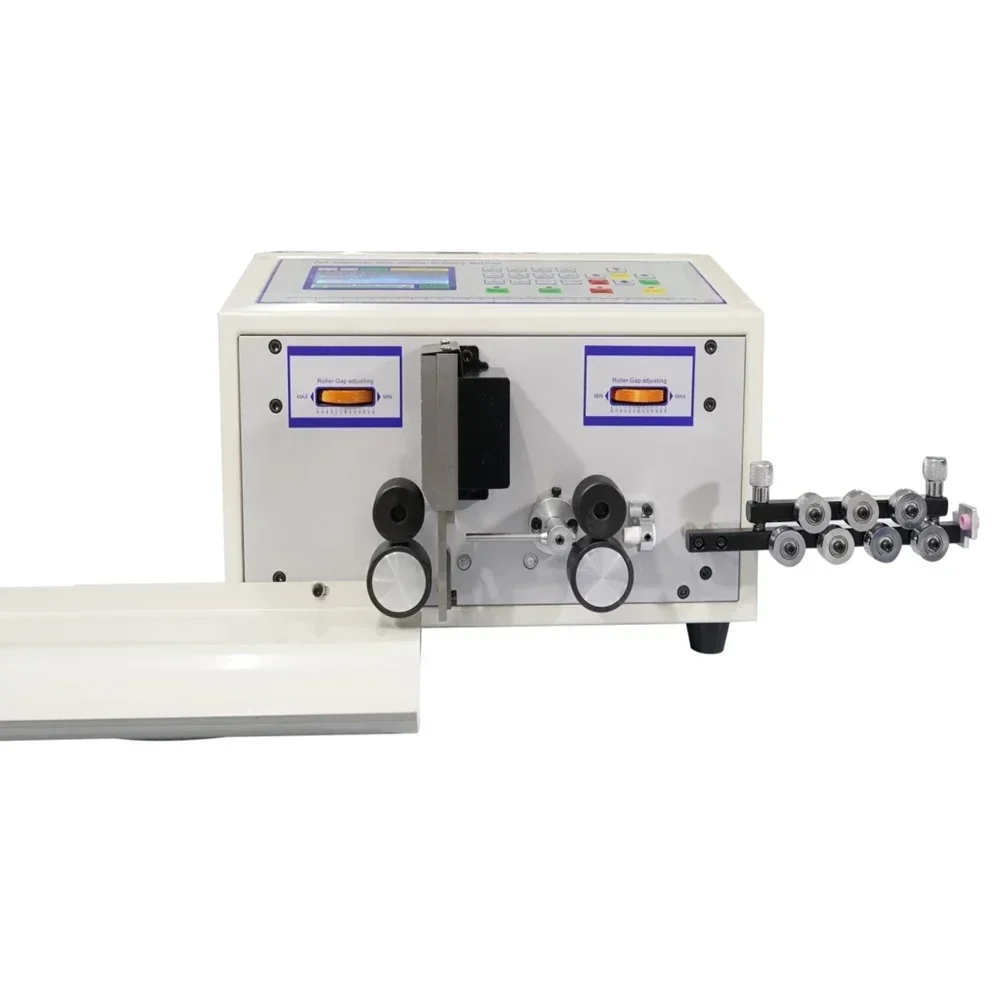 508C Two-wheel Drives Wire Stripper Electric Peeling Stripping Cutting Machine for Computer Strip Wire 0.1mm-2.5mm2 220V 110V