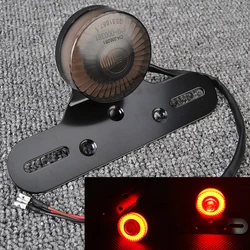 LED Tailight Motorcycle Tail Light Rear Lamp Brake Stop Light For Harley Bikes Sportsters Honda Suzuki Bobber Choppe Cafe Racer