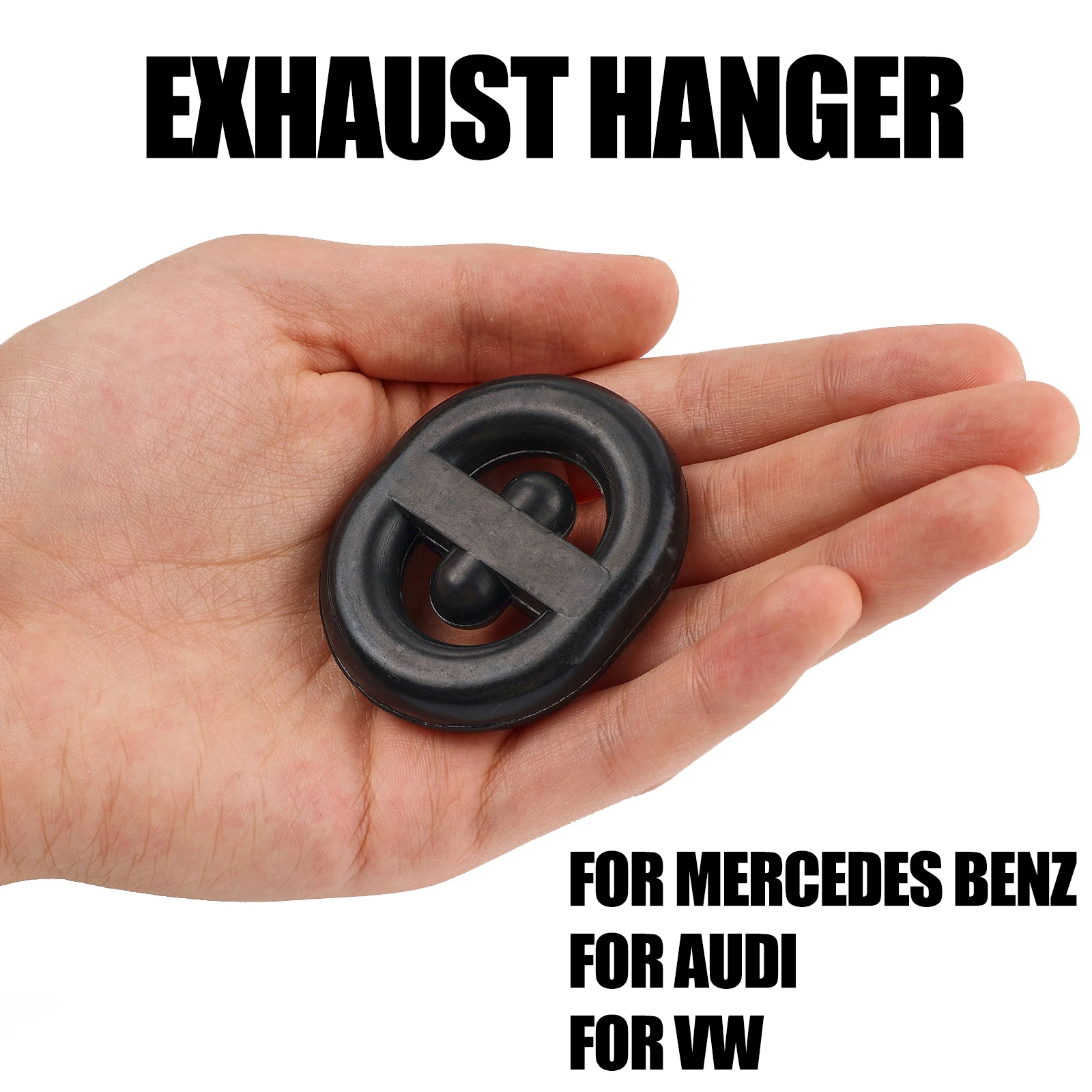 

Car Replacment Exhaust Pipe Hanger Rubber Mounting For VW Caddy Golf Jetta Passat Audi Seat Mercedes Benz 171253147 A6014920082