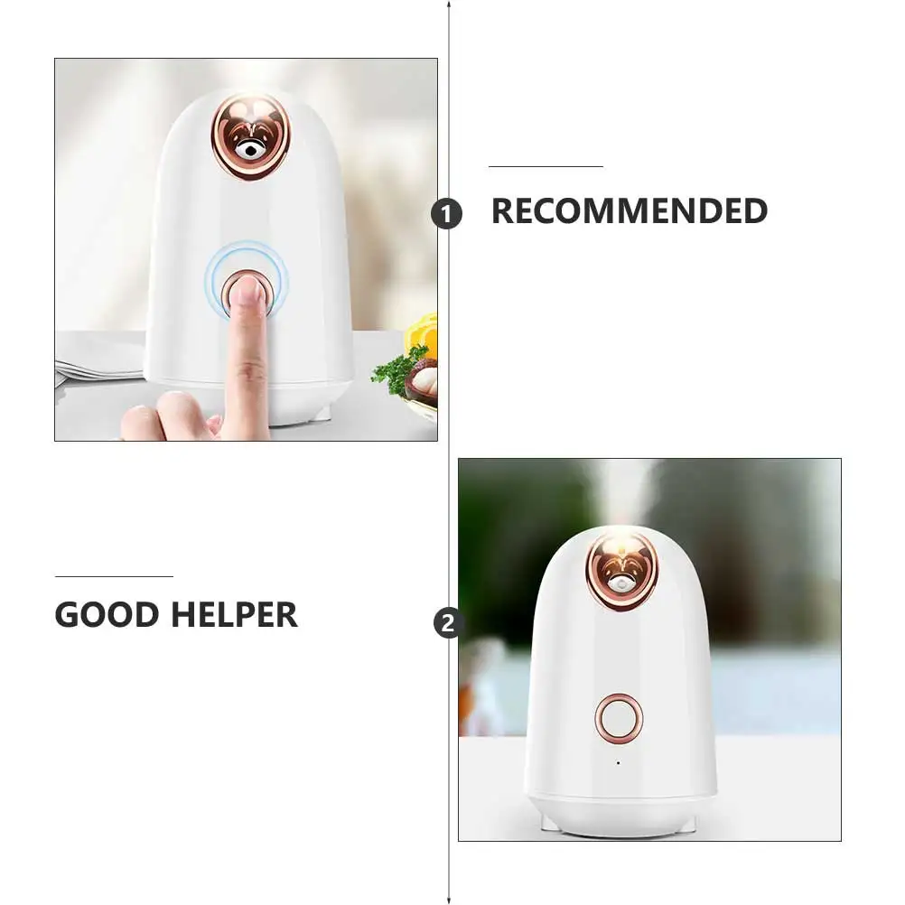 Umidificador de vapor facial nano névoa instrumento de reabastecimento ferramenta de beleza abre poros hidratante solução de cuidados com a pele pele seca