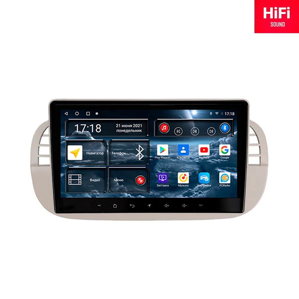 

Автомагнитола RedPower для Fiat 500 2007-2015 Android 10.0 Car DVD Radio GPS Screen Audio video CarPlay DSP 2 din