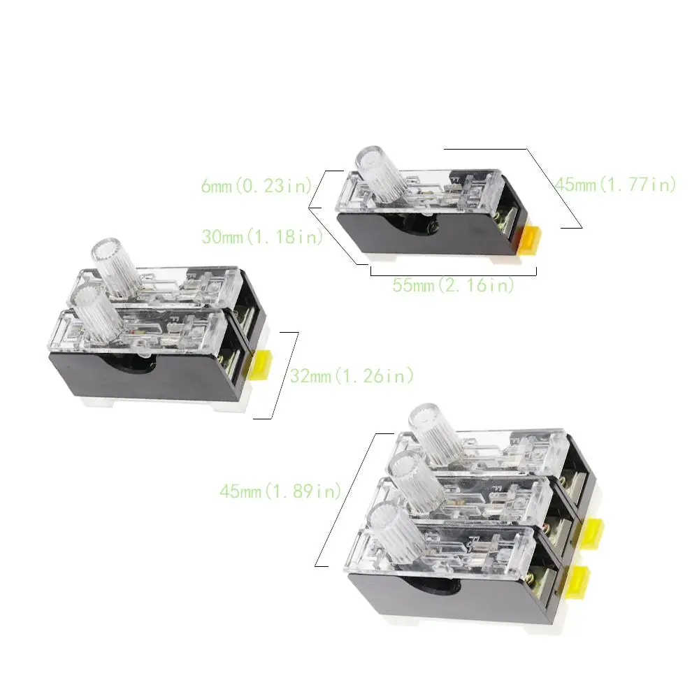 6*30Mm 220V 10A Gla…