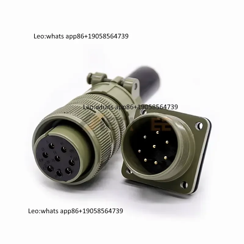 MS3106A20-7S MS3102A20-7P SAE-AS50151 8-контактный разъем MS3102A MS3106A MIL, типоразмер 13A, 16 контактов, класс обслуживания D/A, паяные гнезда.