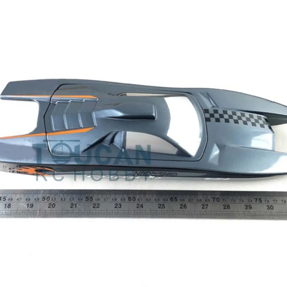 M380 Glasvezel Grijs Elektrisch Racing RC Boot Afstandsbediening Snelle snelheidsschip Model voor ervaren gebruikers