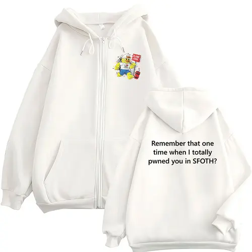 Imagen 2 del producto Divertida culpa John Meme cremallera Sudadera con capucha Shedletsky Forsaken moda Otoño/Invierno sudadera hombres mujeres Casual abrigos de gran tamaño Sudadera con capucha