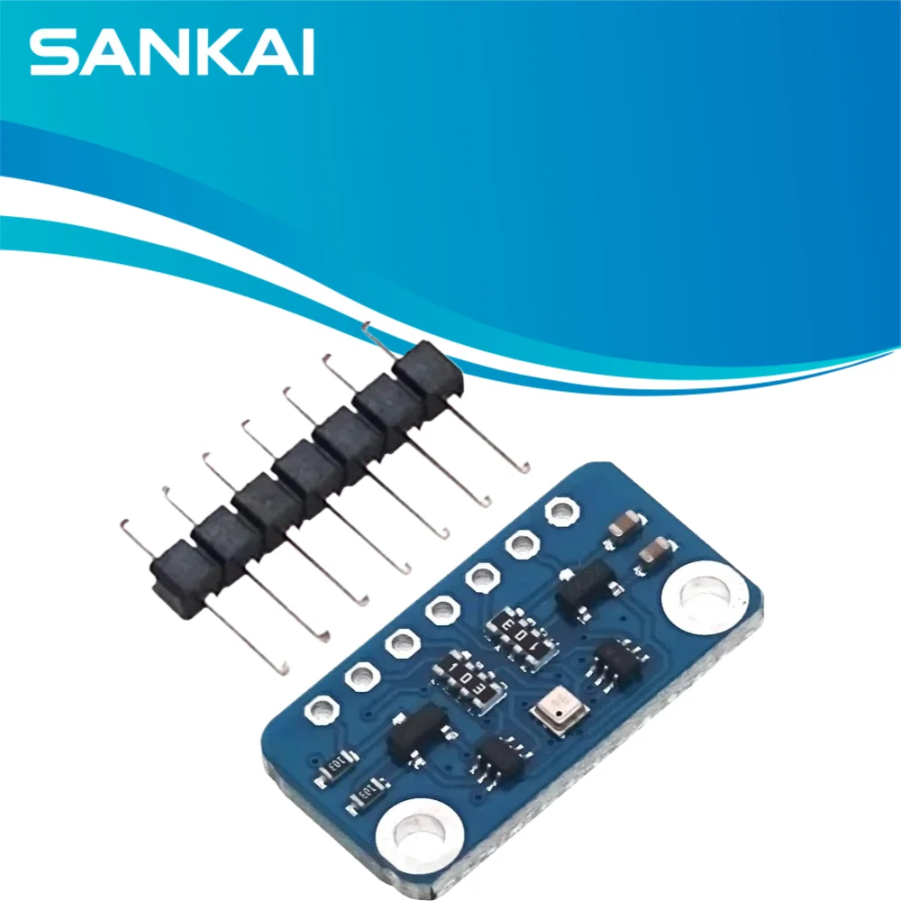 BMP390 Precision Altimeter Pressure Sensor, ±0.03hPa Relative Accuracy, I2C/SPI for Arduino/ESP32