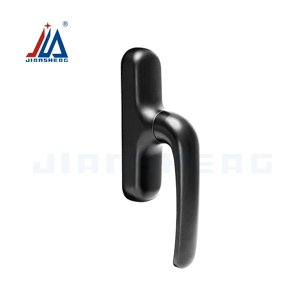 Large Curved Window Handle - Tilt & Turn & Swinging Forked Lever Design, Universal Fit & Ergonomic Grip