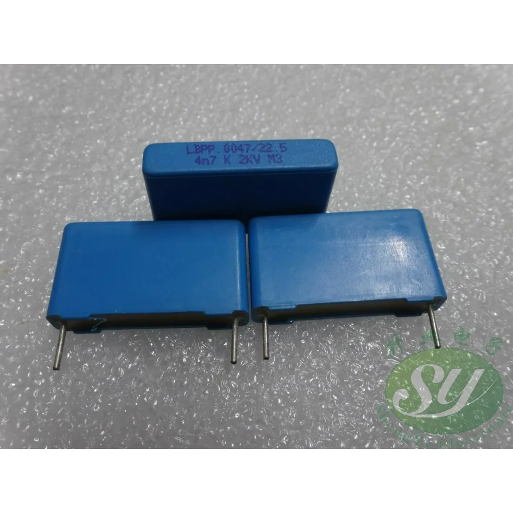 

10PCS EPCOS 0.0047uf/2000V 4.7nf 4700pf 4n7 472 New 22mm Film Capacitor