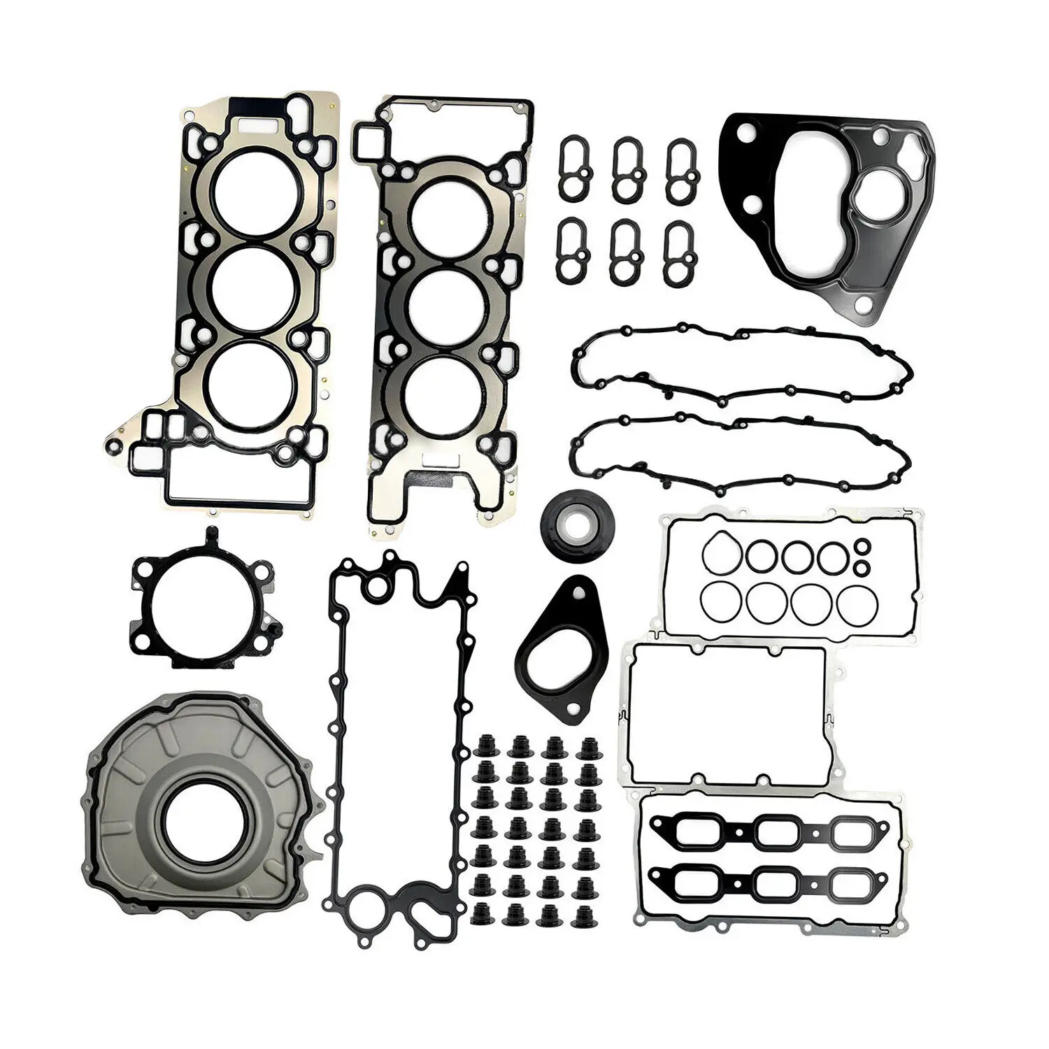 AJ126 3.0L V6 Engine Rebuild Overhaul Kit & Crankshaft Rod & Pistion For Jaguar XF XJ F-Type F-Pace Land Rover Discovery LR4