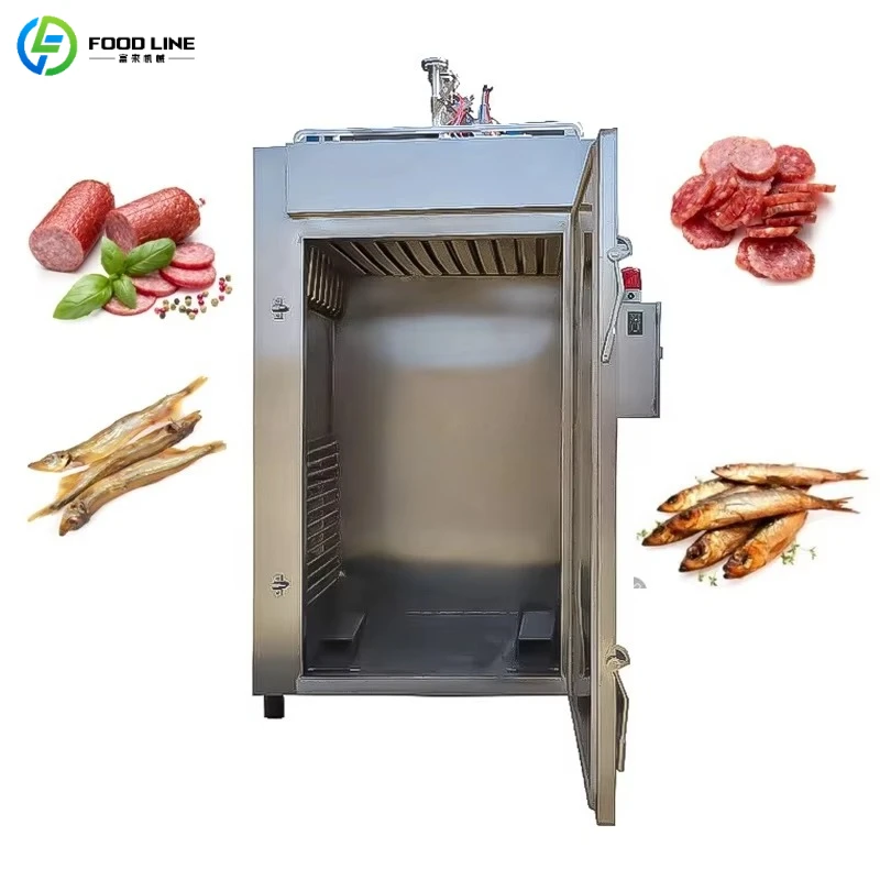

Customized Low Noise Smoking Oven Meat Smoker Smoke House for Quiet Working Environment