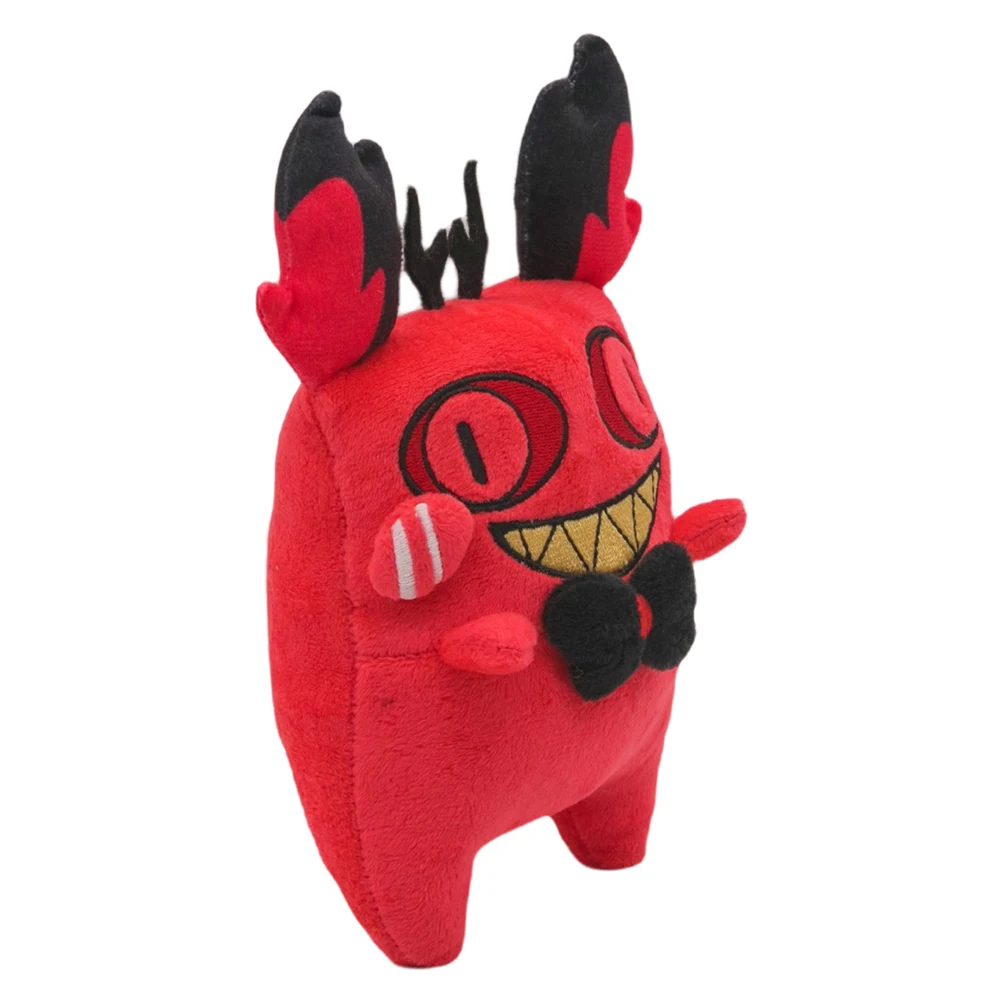 Cursed Cat Alastor Cosplay Plush Doll Plushies Cartoon Fantasy Mascot Props Halloween Carnival for Adult Children Birthday Gifts