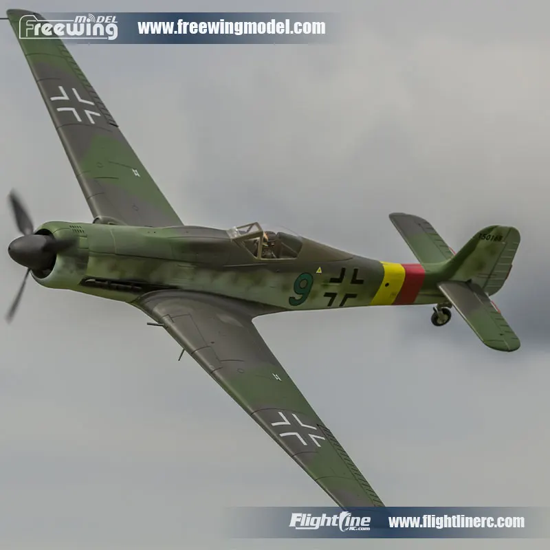 

RC model airplane Freewing FlightLineRC Focke Wulf Ta-152 1300mm Wingspan PNP WWII Warbird