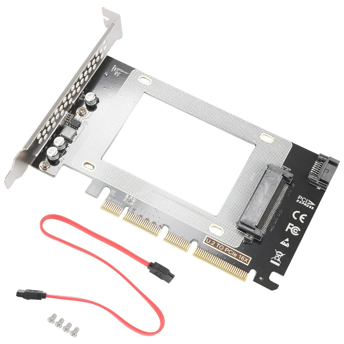 

Карта адаптера расширения Durable-Design U2X16 PCIE3.0 X4X16-U.2 Карта адаптера, B