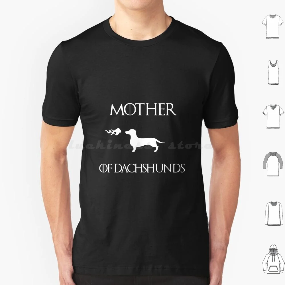 Mother Of Dachshund T Shirt Men Women Kids 6xl Dachshund Dog Dogs Cute Doxie Pets Animals Puppy Funny Animal Dachshunds Wiener