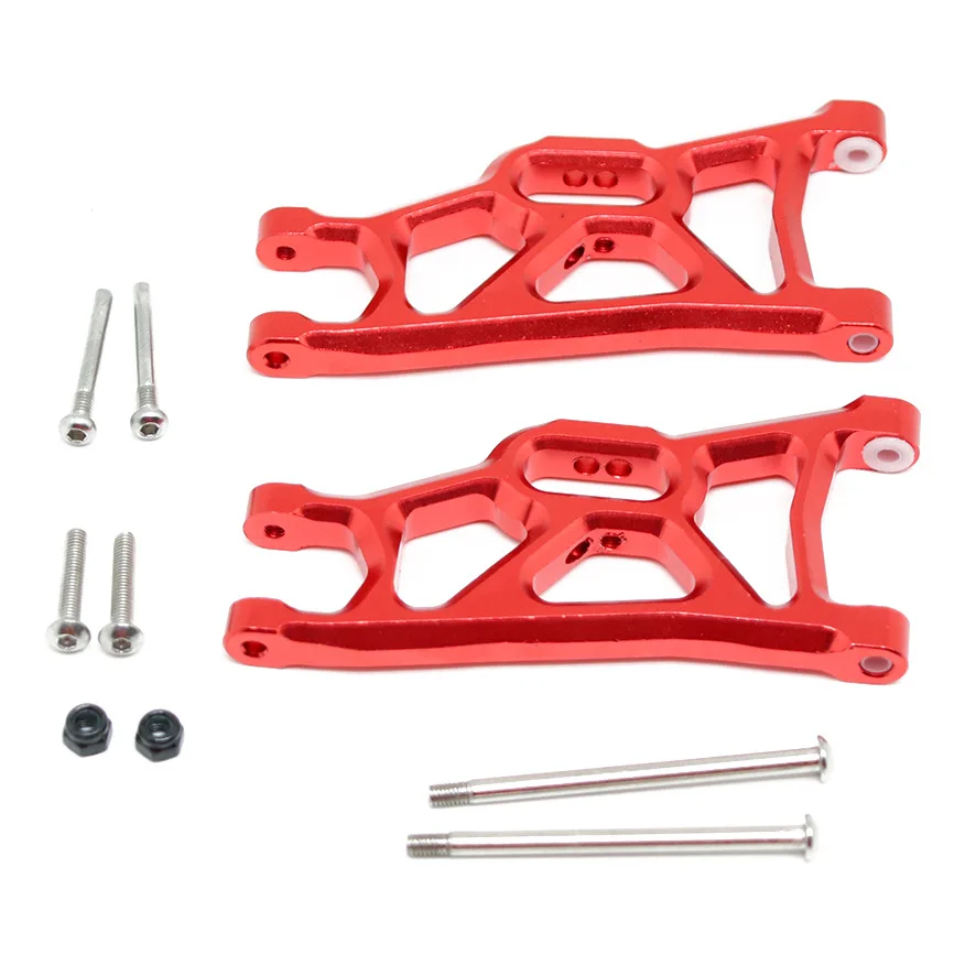 New Front & Rear Aluminum Suspension Control A Arms w/Tie Bar for Traxxas 1/10 Slash 2WD Upgrade Parts