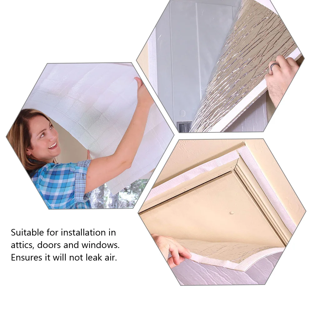 Attic Door Covers Insulation Vent Heaters for Home Ceiling Fan Shutter Seal Cooler