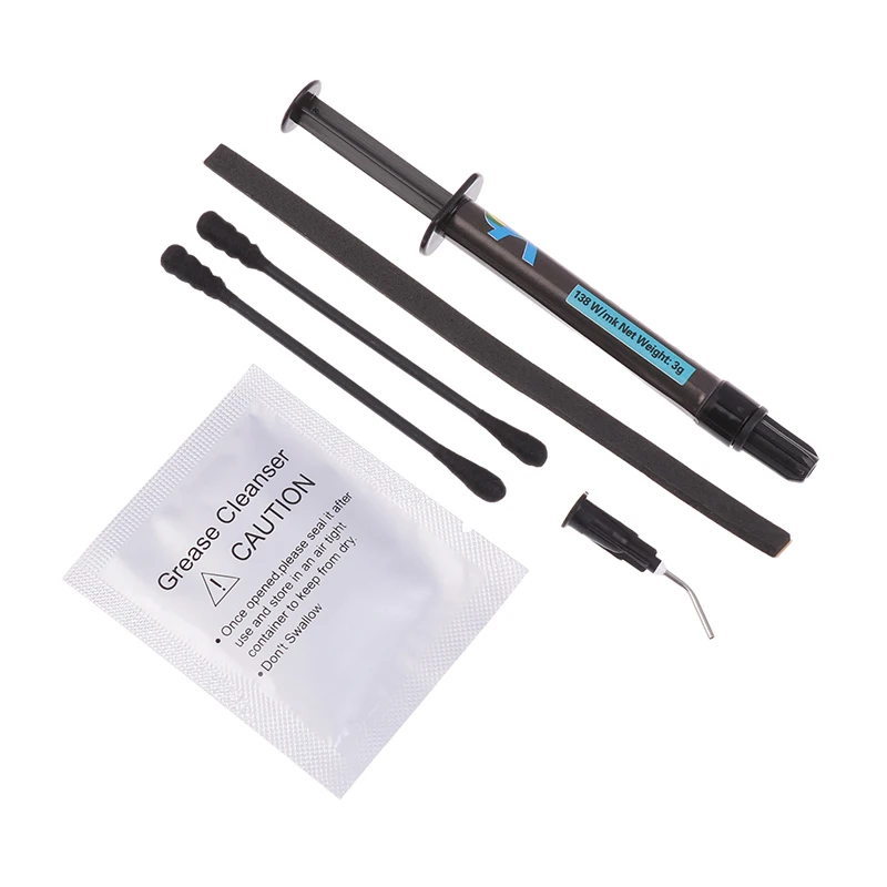 

1Pc 1g/3g/5g MY-138 Liquid Metal Thermal Paste CPU GPU Graphics Card CPU Laptop Cooling Conductive Silicone Grease Sheet
