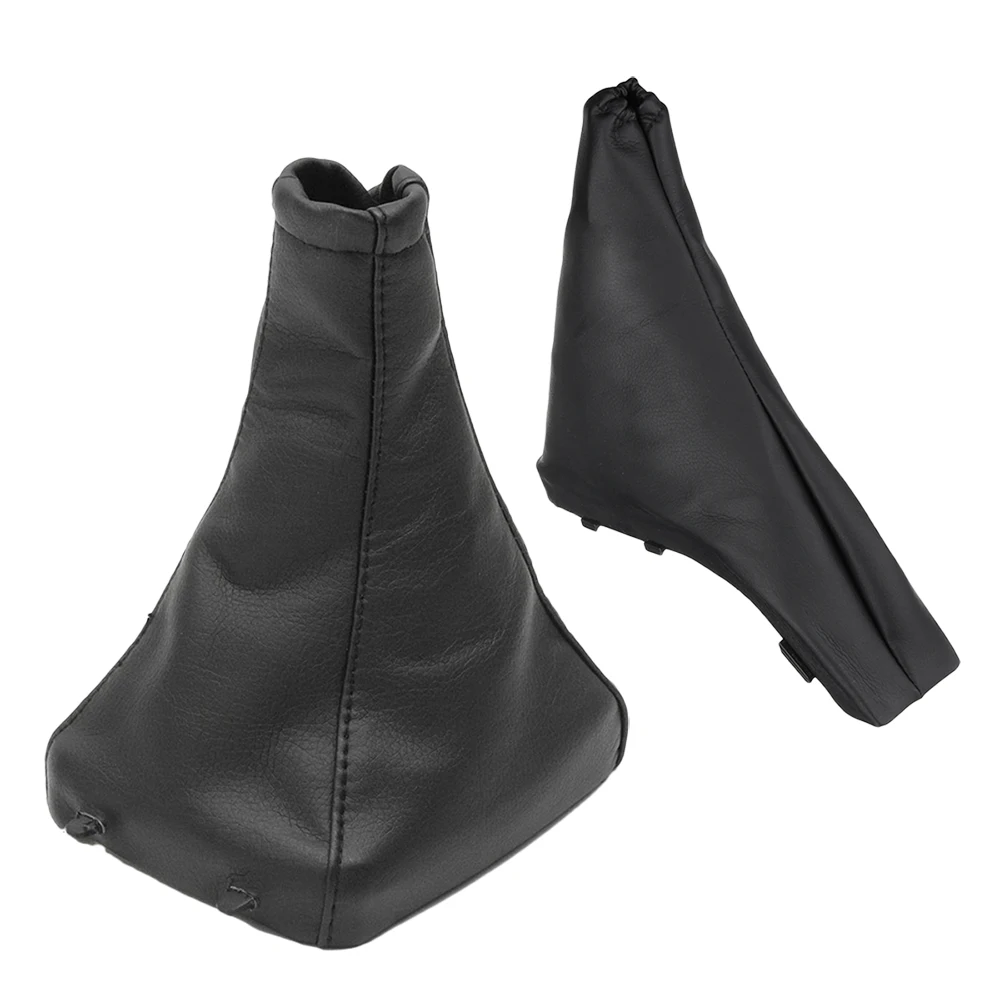 Handbrake Gear Shift Stick Boot Gaiter Gaitor Cover Pu Leather Coupe For Opel/Vauxhall Astra G 1998-2004 Coupe 2000-2004