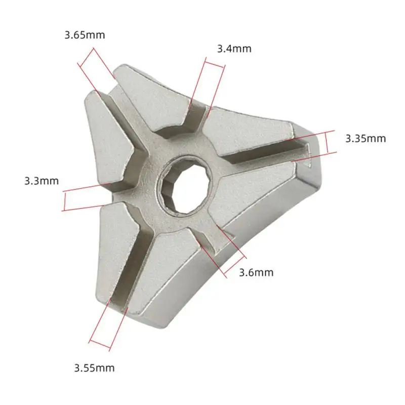 Maintenance Inner Hexagon Spanner Sturdy Bike Spoke Tool Square-Shaped Spoke Nipple Spanner Bicycle Fitting Tool For Wheel Rim