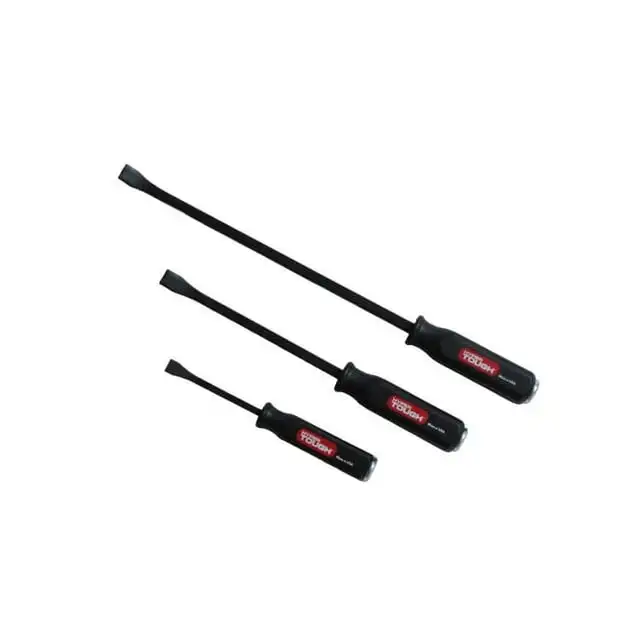 

Hyper Tough 3-Piece Pry Bar Tool Set with Metal Striking Caps, New