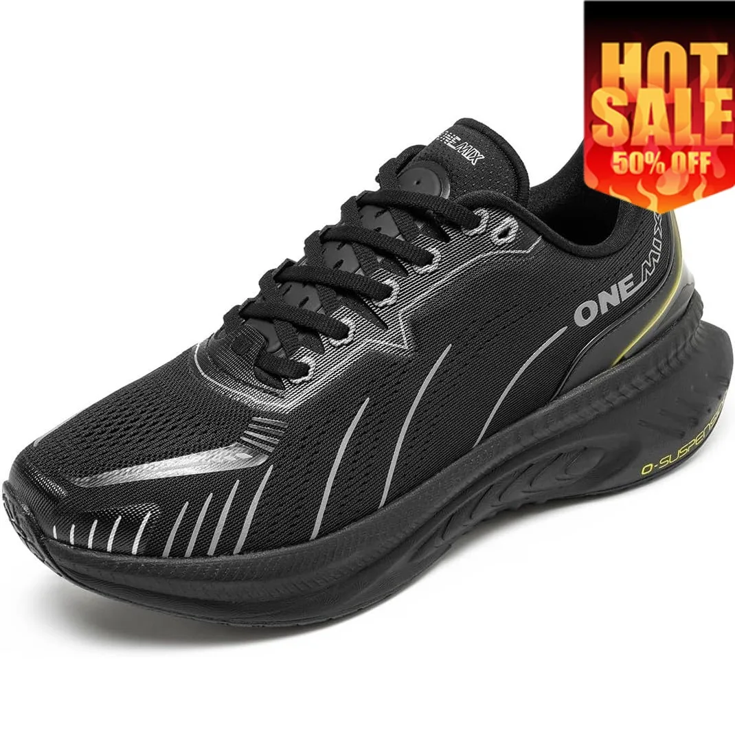 

ONEMIX Max Cushioned Walking Shoes Men's Woman Air Cushion Plantar Fasciitis Pain Relief Sneakers