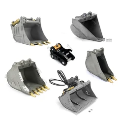 Metal Bucket Grab Grapple Fixed Mount For Lesu 1/14 Rc Hydraulic Excavator Pc360 Aoue Et30H Et26L TOUCAN RC HOBBY Upgraded Parts