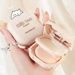 Loose Powder Full Brightening Concealer Mineral Face  Foundation Cosmetics Lasting Korean Makeup Powder Compact Powder Pressed