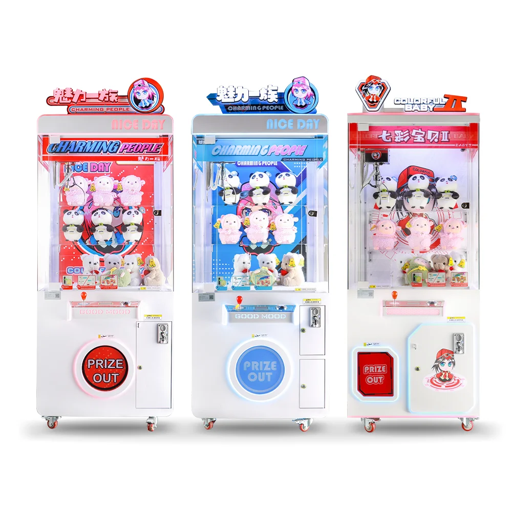 

Hot Selling Dolls Catcher Game Machine Indoor Amusement Coin-Operated Arcade Crane Claw Machine For Sale