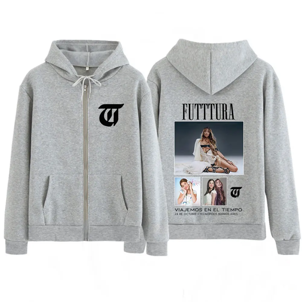 المغني تيني ستويسل فوديرا ألبوم 2025 جولة قلنسوة بسحاب الرجال النساء الجمالية العصرية بلوزات الشتاء الصوف سترات رجالي #4