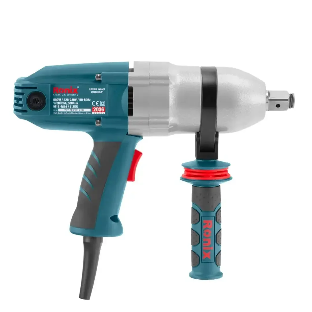 

RONIX 2036 Electric Impact Wrench 3/4" Electric Impact Wrench Pneumatic Impact Wrench Tools